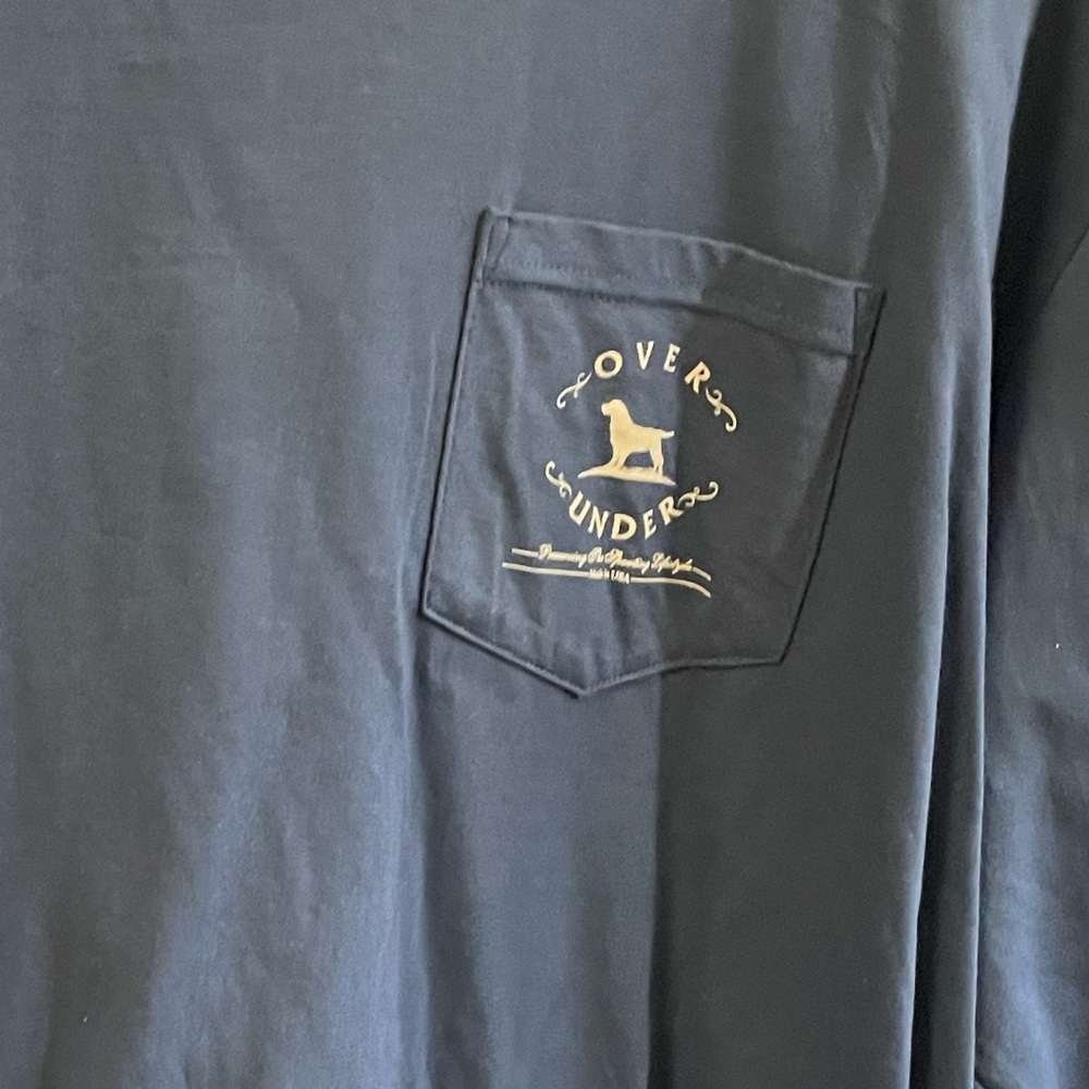 Mens Long Sleeve T-shirt Over Under Hunting
